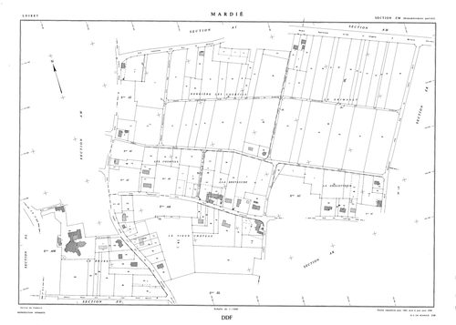 Mardié - Sections
