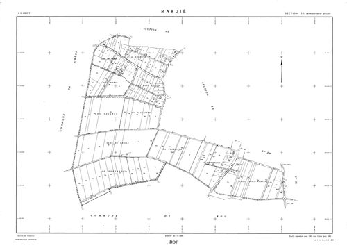 Mardié - Sections