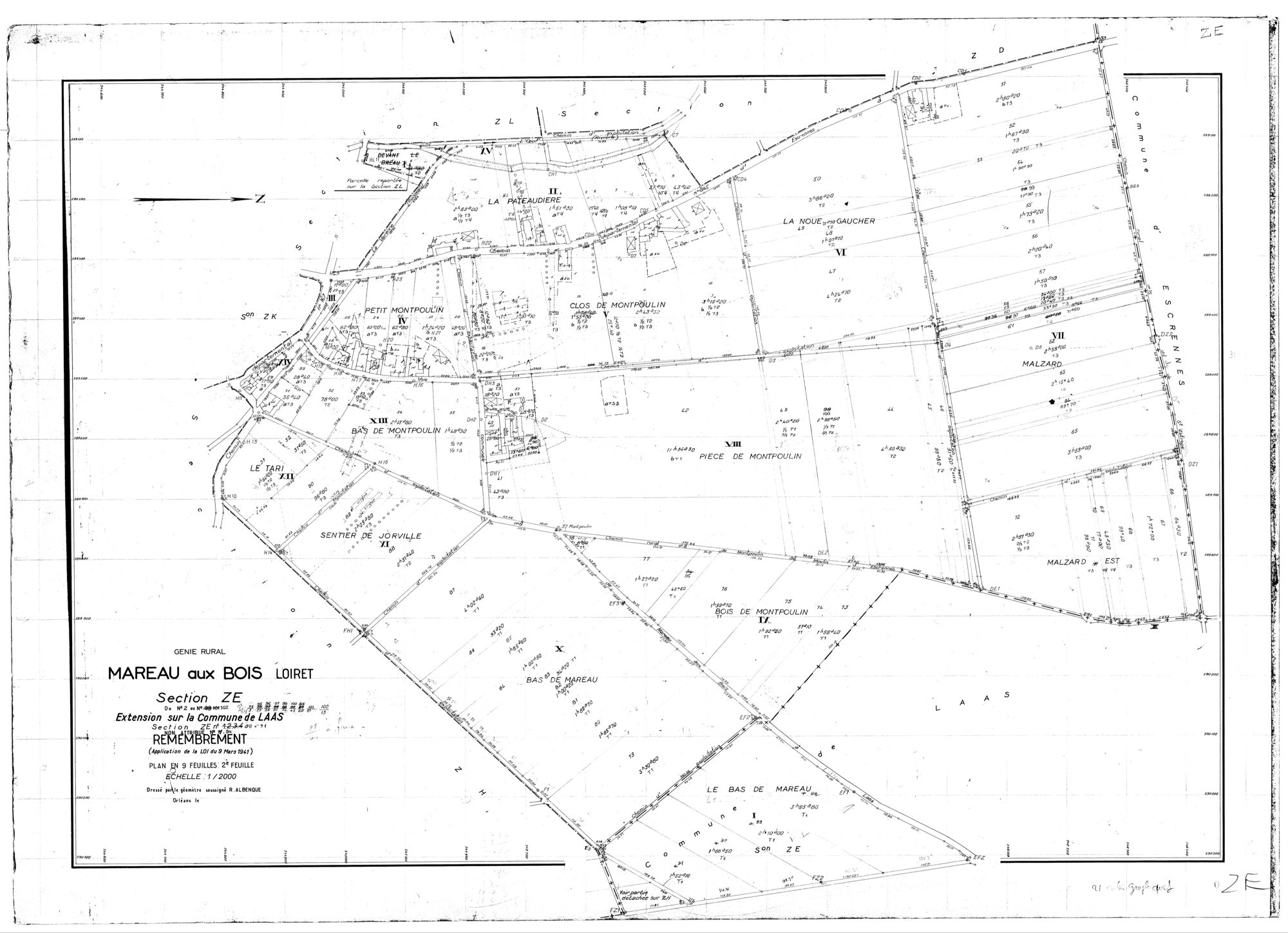 Mareau-aux-Bois - Sections