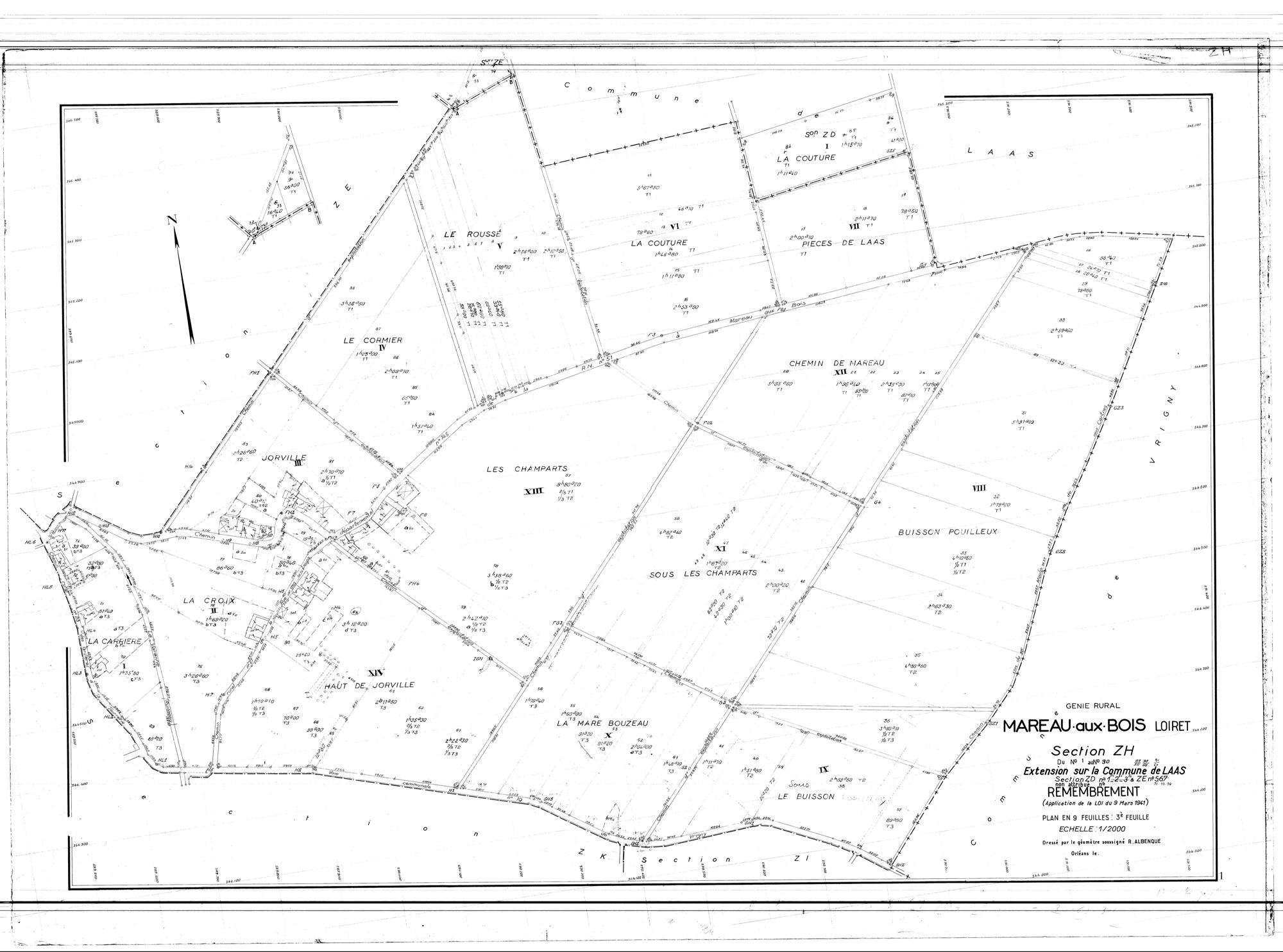 Mareau-aux-Bois - Sections