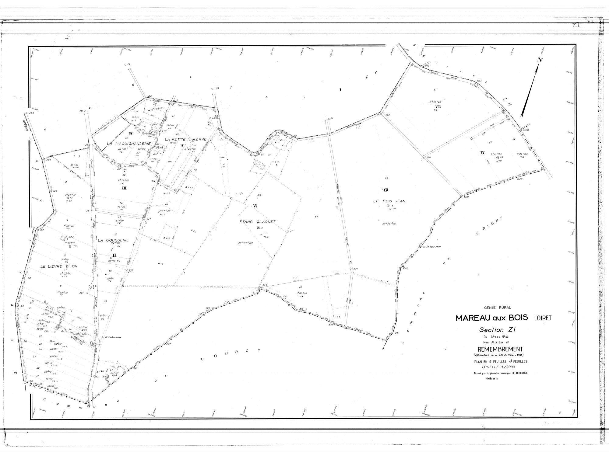 Mareau-aux-Bois - Sections