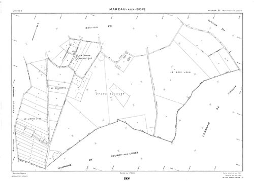 Mareau-aux-Bois - Sections