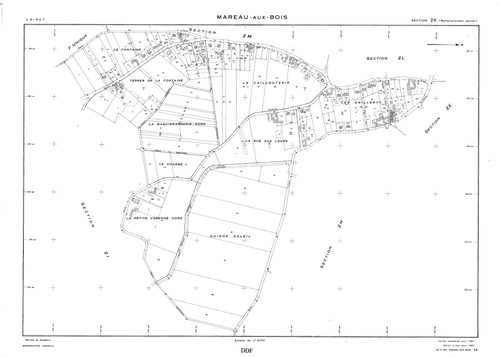 Mareau-aux-Bois - Sections