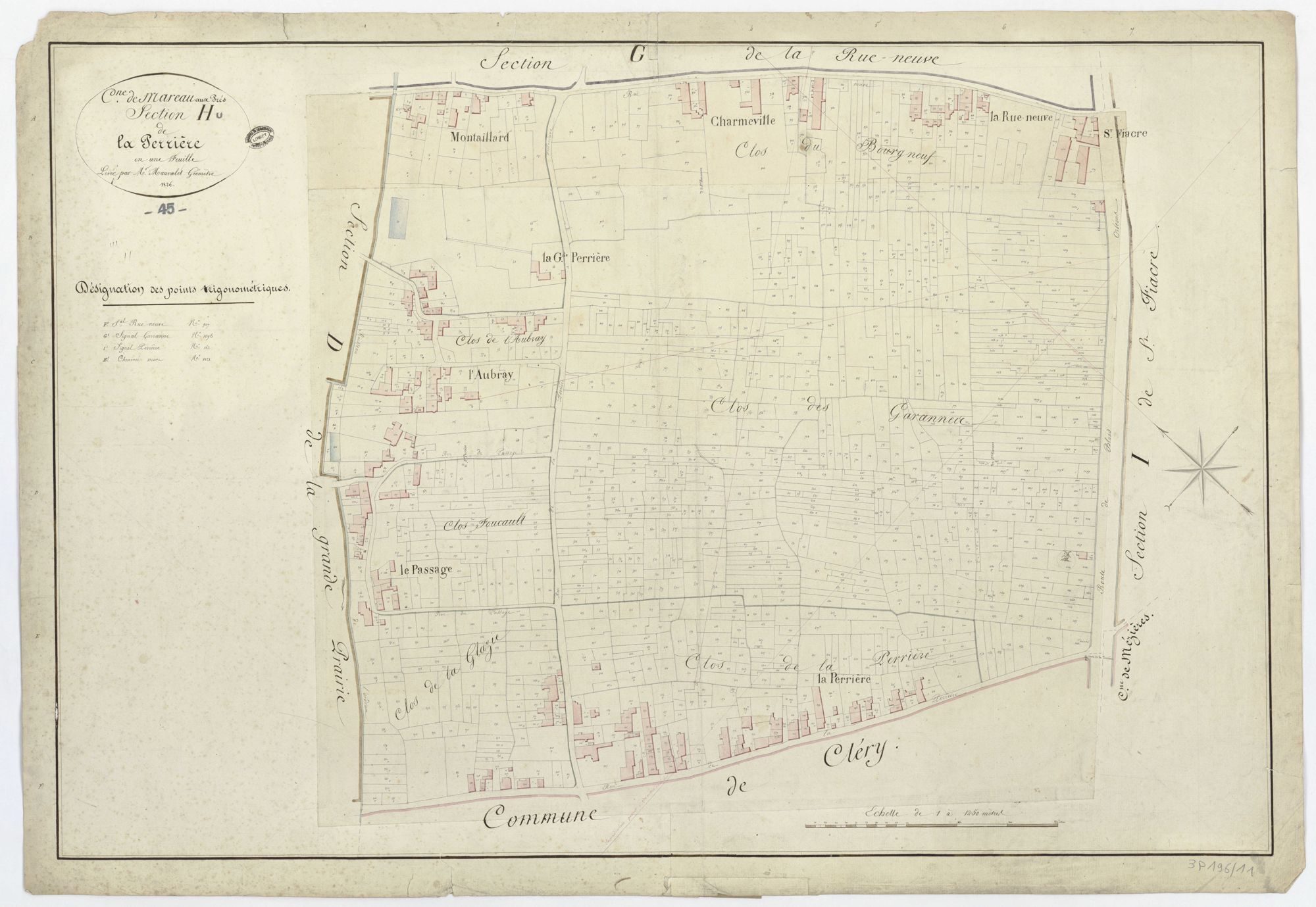 Mareau-aux-Prés - Sections