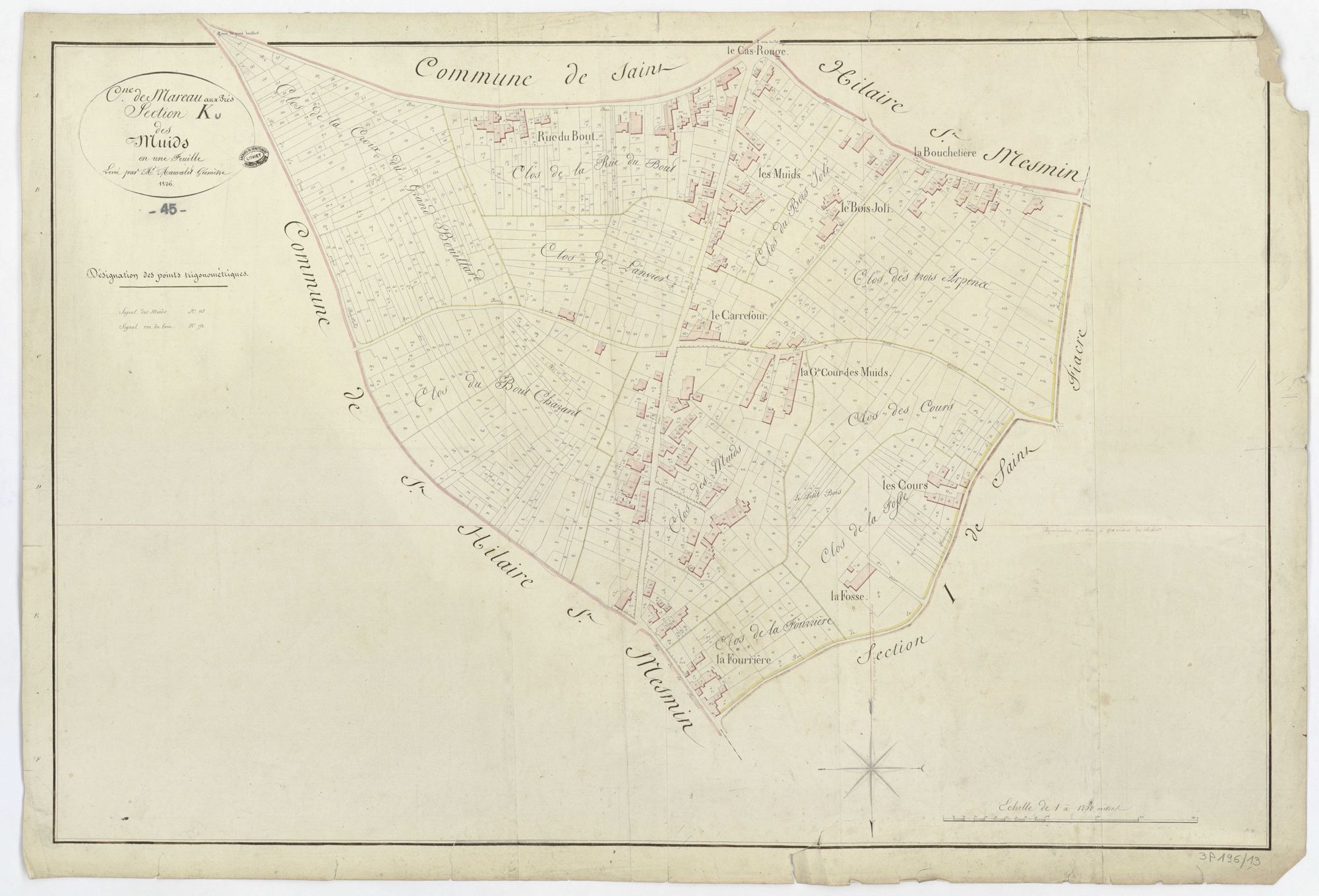 Mareau-aux-Prés - Sections