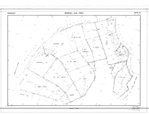 Mareau-aux-Prés - Sections