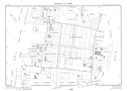 Mareau-aux-Prés - Sections