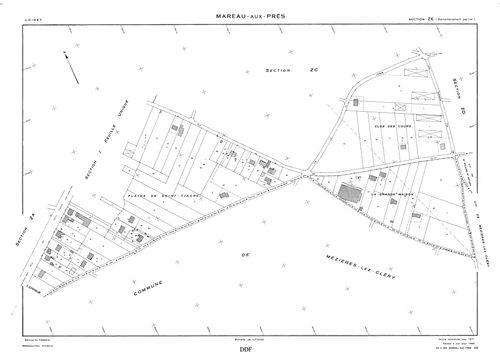 Mareau-aux-Prés - Sections