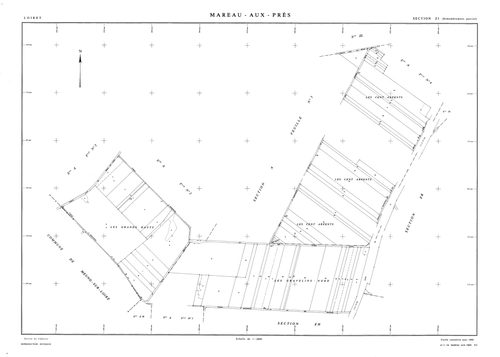 Mareau-aux-Prés - Sections