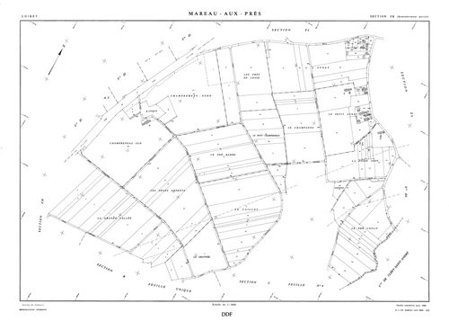 Mareau-aux-Prés - Sections