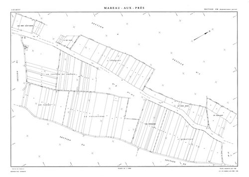 Mareau-aux-Prés - Sections