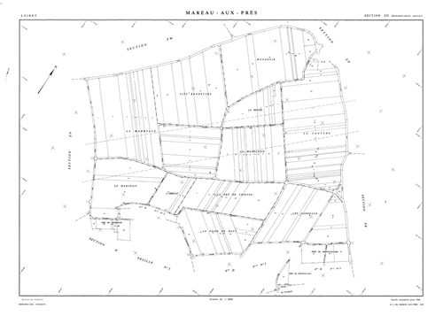 Mareau-aux-Prés - Sections