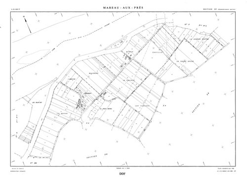 Mareau-aux-Prés - Sections