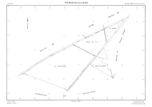 Marsainvilliers - Sections