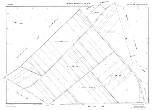 Marsainvilliers - Sections