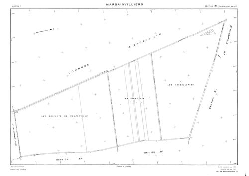 Marsainvilliers - Sections