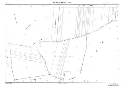 Marsainvilliers - Sections