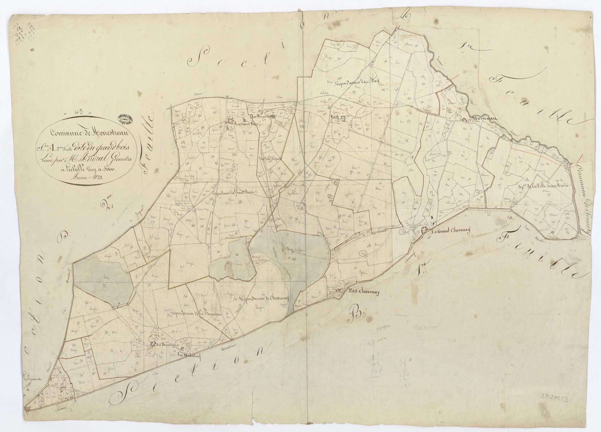 Ménestreau-en-Villette - Sections