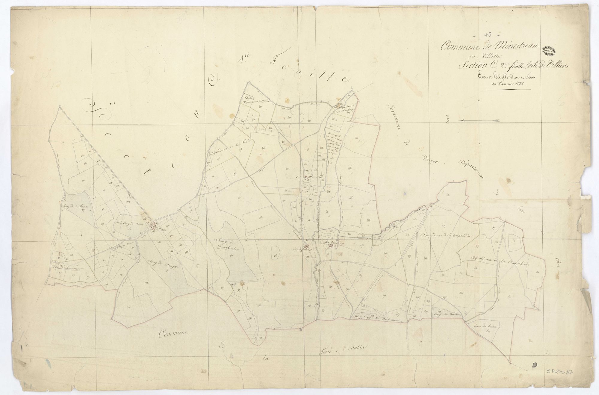 Ménestreau-en-Villette - Sections