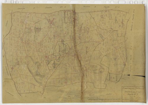 Ménestreau-en-Villette - Sections