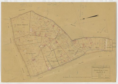 Ménestreau-en-Villette - Sections