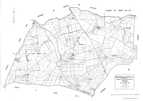 Ménestreau-en-Villette - Sections