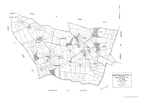 Ménestreau-en-Villette - Sections