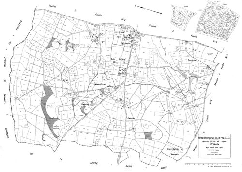 Ménestreau-en-Villette - Sections