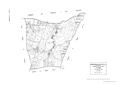 Ménestreau-en-Villette - Sections
