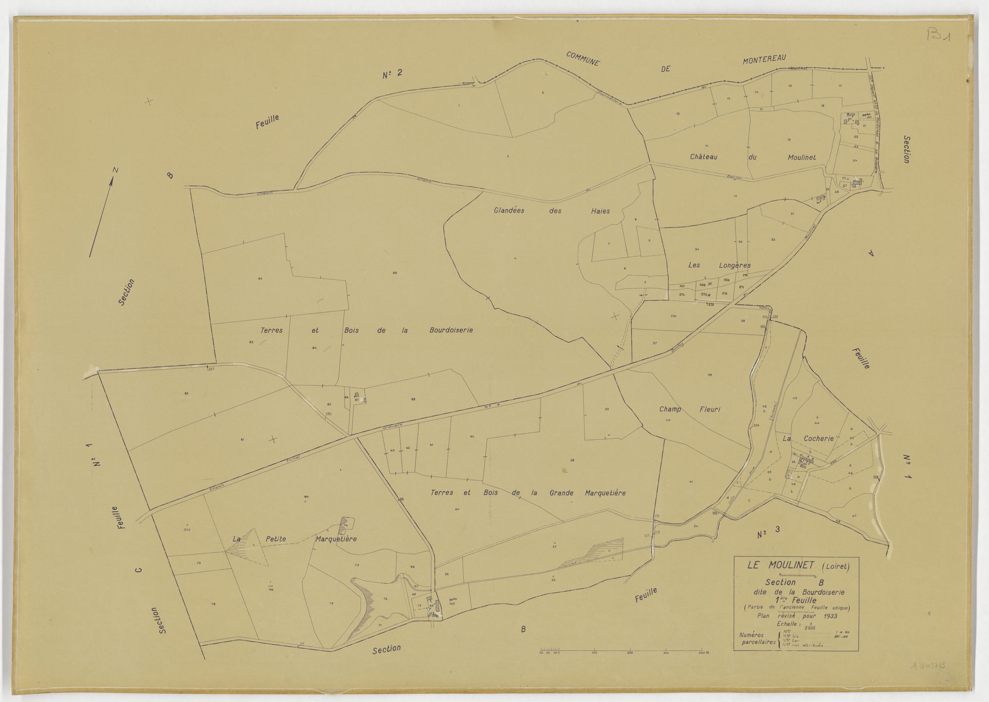 Le Moulinet-sur-Solin - Sections