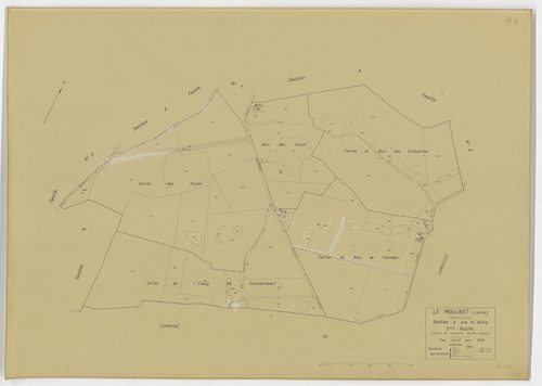 Le Moulinet-sur-Solin - Sections