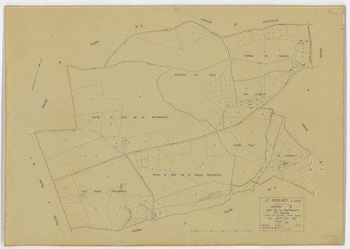 Le Moulinet-sur-Solin - Sections