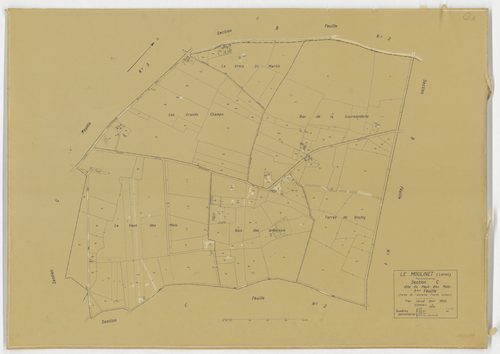 Le Moulinet-sur-Solin - Sections