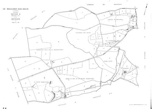 Le Moulinet-sur-Solin - Sections