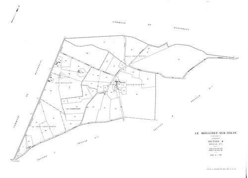 Le Moulinet-sur-Solin - Sections