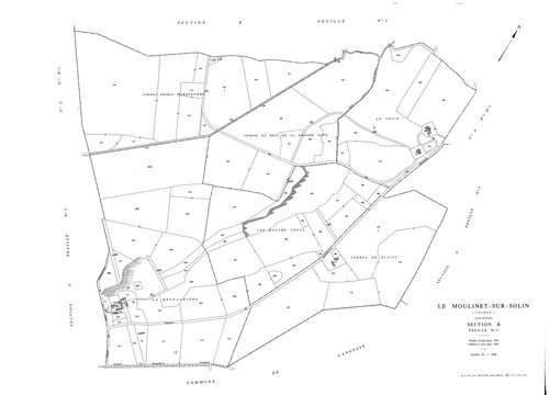 Le Moulinet-sur-Solin - Sections