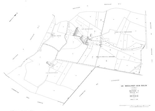 Le Moulinet-sur-Solin - Sections