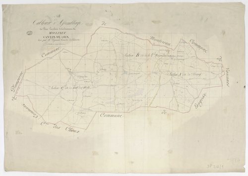 Le Moulinet-sur-Solin - Tableau d'assemblage
