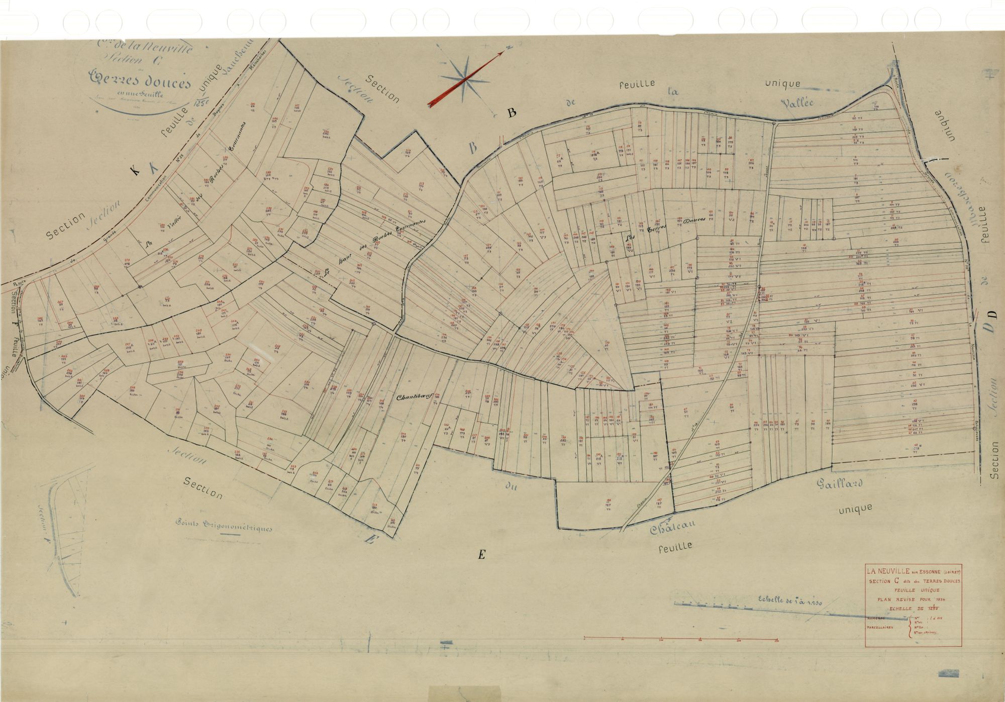 La Neuville-sur-Essonne - Sections
