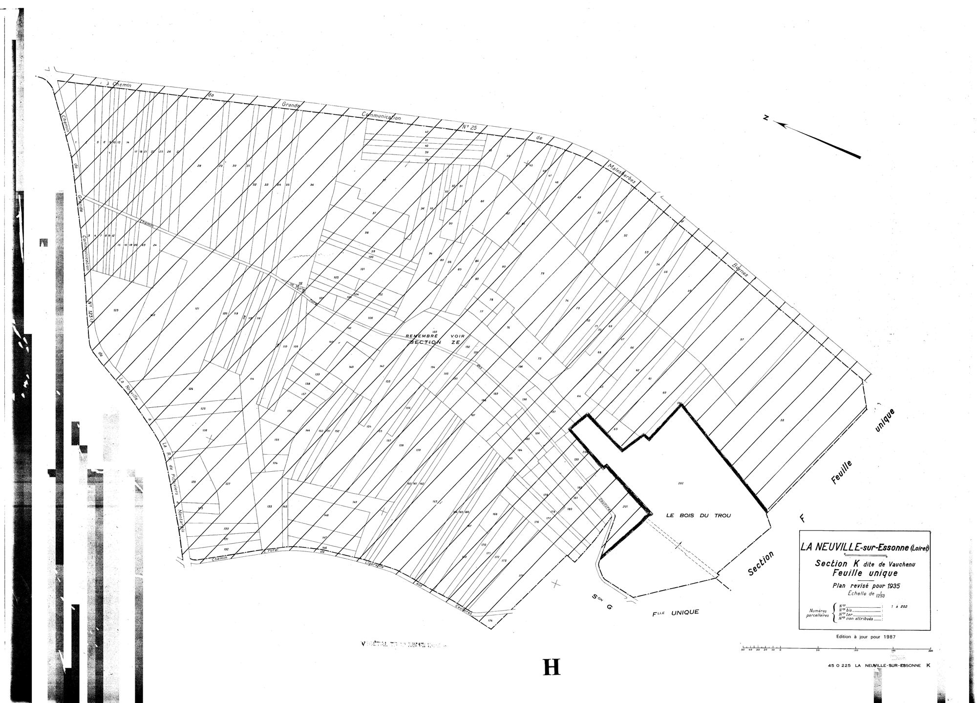 La Neuville-sur-Essonne - Sections