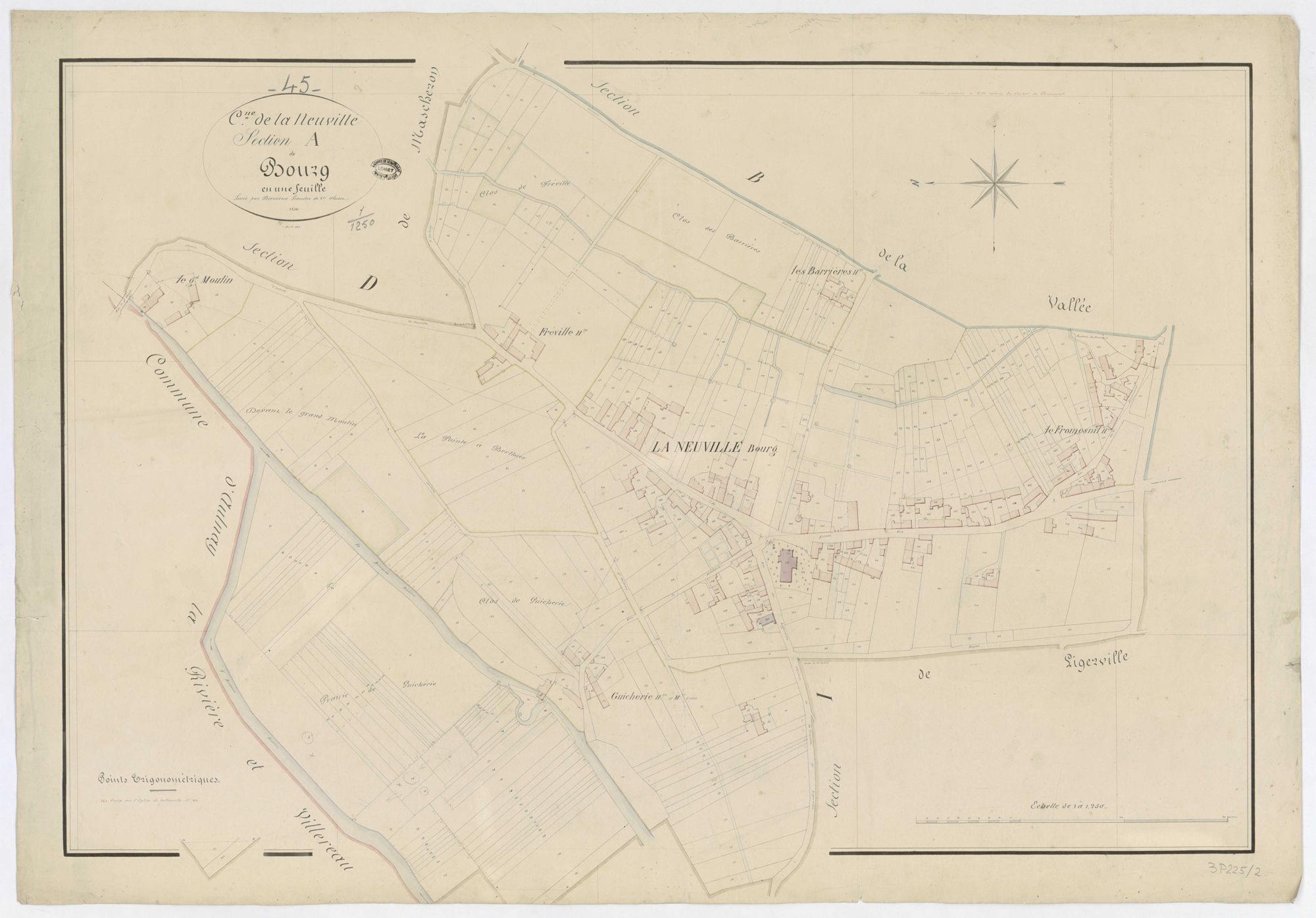 La Neuville-sur-Essonne - Sections