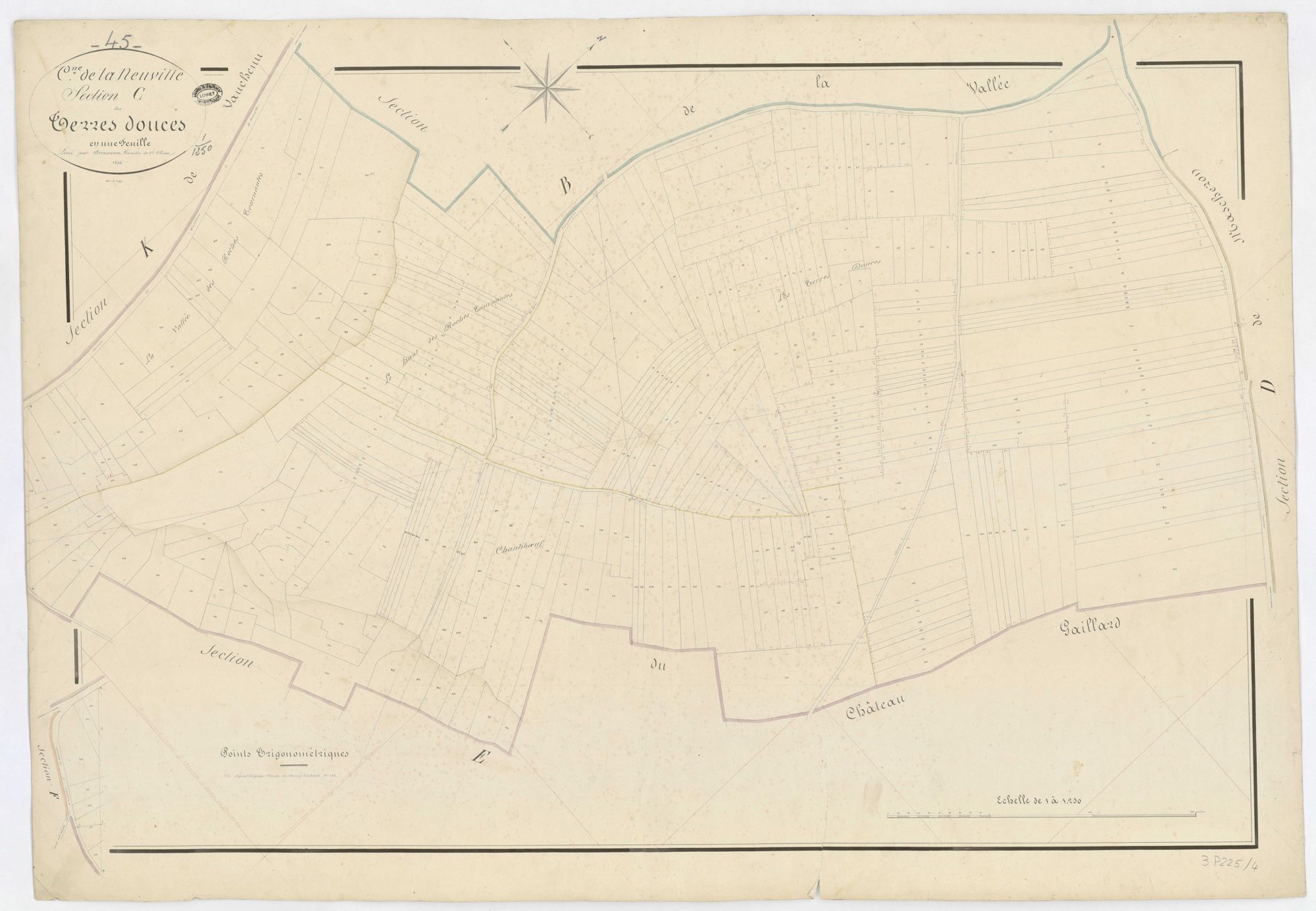 La Neuville-sur-Essonne - Sections