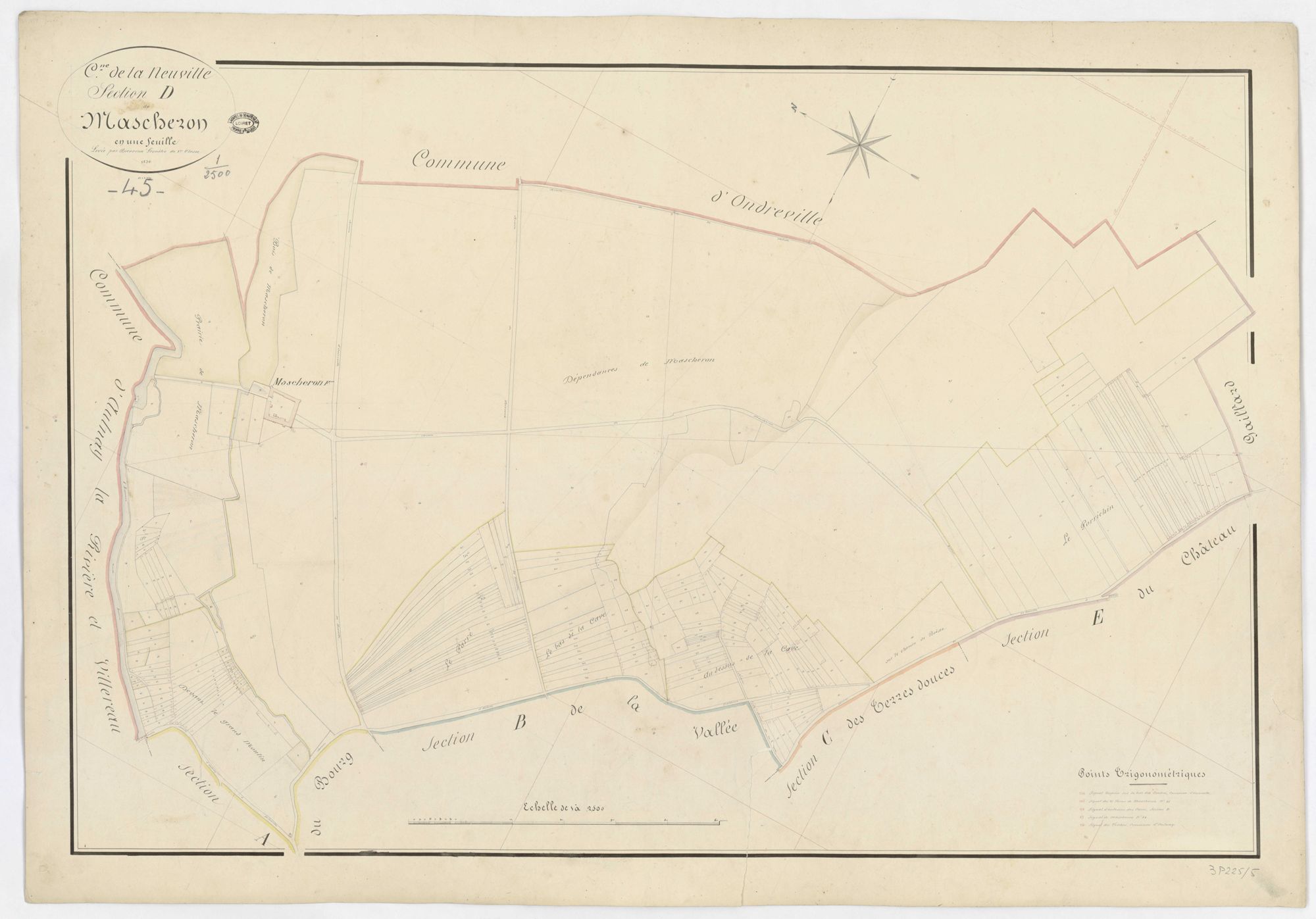 La Neuville-sur-Essonne - Sections