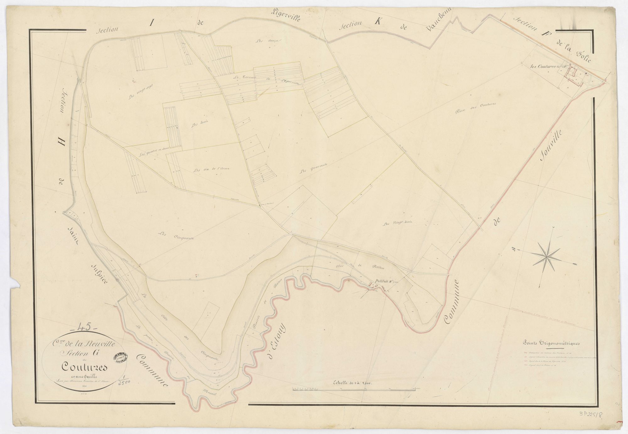 La Neuville-sur-Essonne - Sections