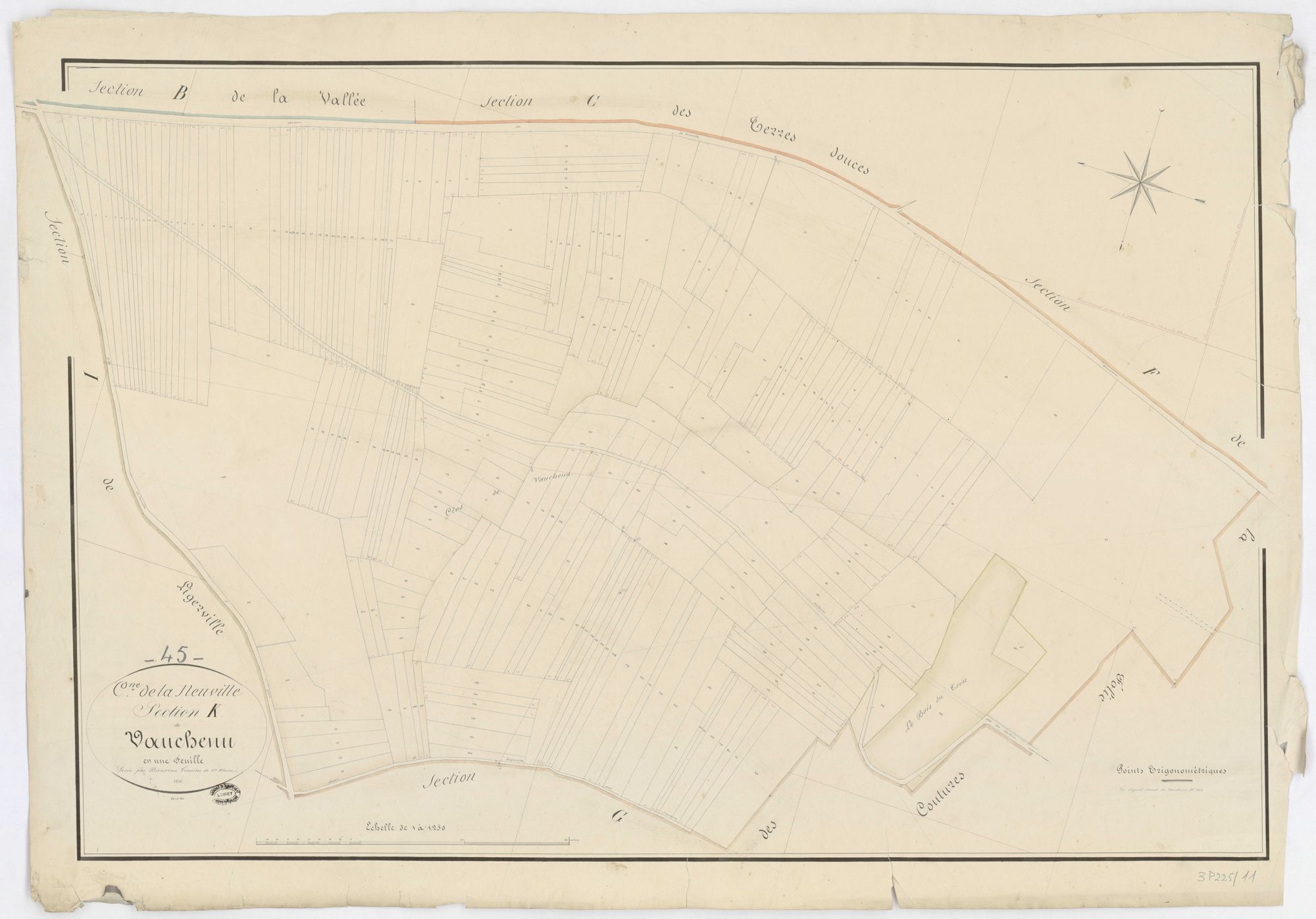 La Neuville-sur-Essonne - Sections