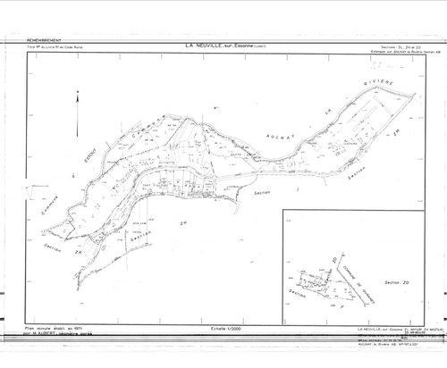 La Neuville-sur-Essonne - Sections