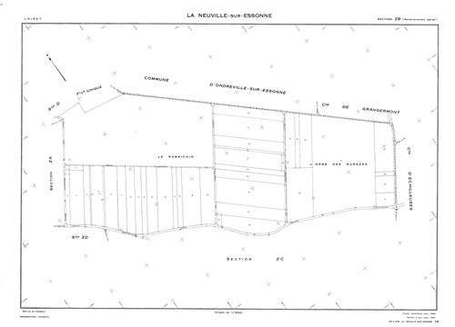 La Neuville-sur-Essonne - Sections