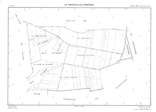 La Neuville-sur-Essonne - Sections
