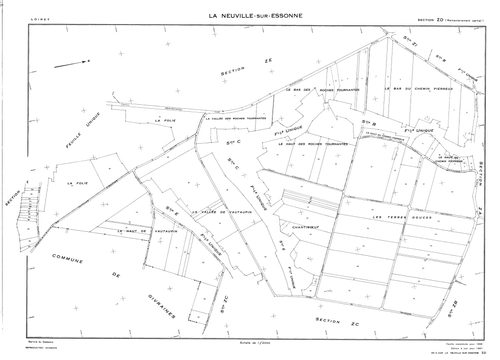 La Neuville-sur-Essonne - Sections