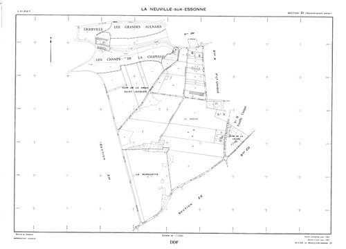 La Neuville-sur-Essonne - Sections